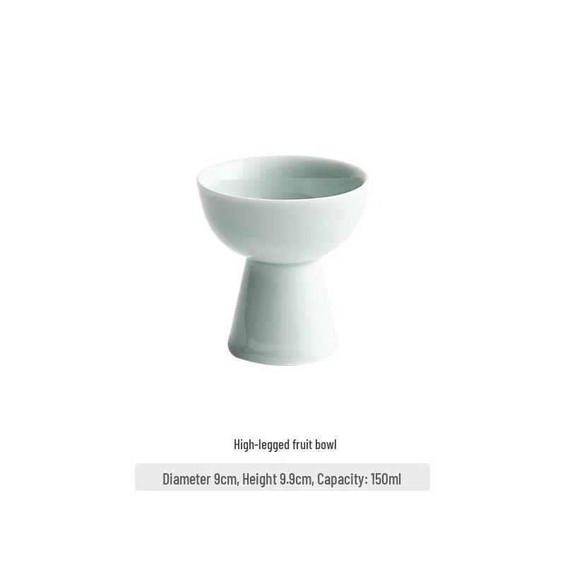 Zen Bamboo High-Footed Fruit & Snack Bowl