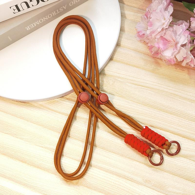 Verstellbares geflochtenes Handy-Lanyard - Abnehmbarer Umhänge-Schultergurt