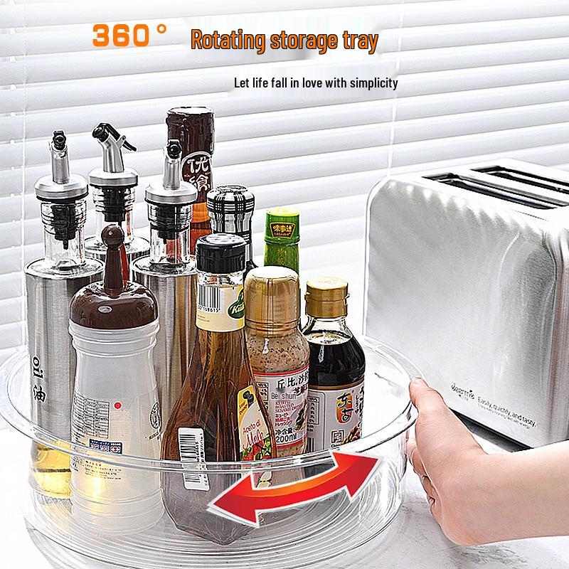 Rotating Storage Organizer Tray