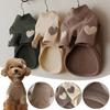 Dog Sweatshirt for Small Medium Dogs Warm Pet T Shirt Dog Clothes with Heart Print Cat Puppy Outfit Doggie Sweatshirts for Teddy