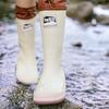 Fashion Outdoor Camping Water Shoes New Women's Bundle Waterproof Water Shoes Rain Boots Non-slip High Rubber Shoes