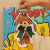 Big Bow Bear Plush Toy Girl Bag Pendant Teddy Bear Keychain Pendant Activity Grab Machine Small Gift