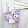3Pcs Colorful Gradient Color Flower Hair Claws Sweet Barrettes  Shark Clip For Women Girls Beach Hair Accessories Gifts