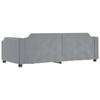 Daybed Light Grey 90x190 Cm Fabric
