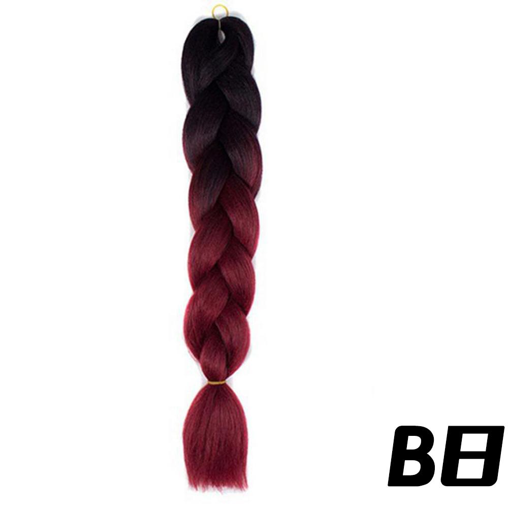 MISS WIG Synthetic Long Braid Ponytail Extension Straight Sleek Wrap Around Colorful Braid Hair Extensions Ponytail Natural Soft For Women Wear