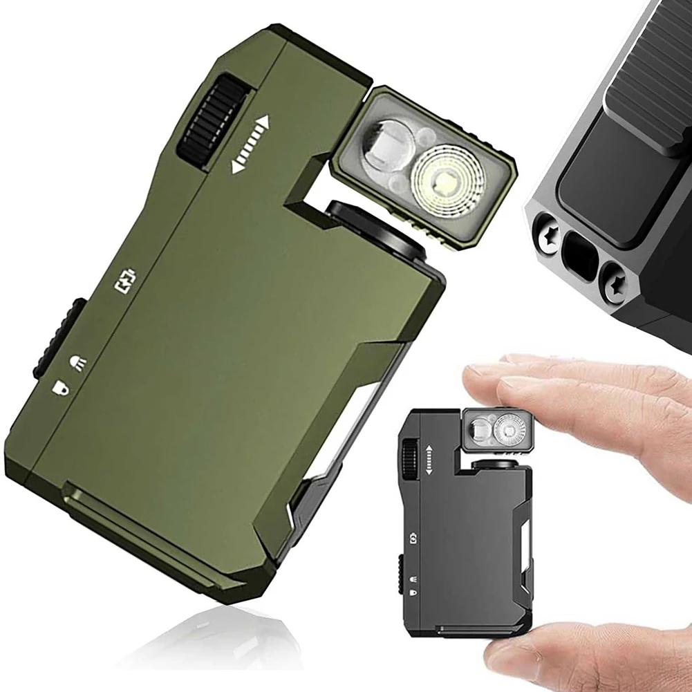 G5 EDC Flashlight 400Lumens Portable Pocket Mini Light Waterproof Torch 180° Rotating Head With Magnetic Tail For Outdoor