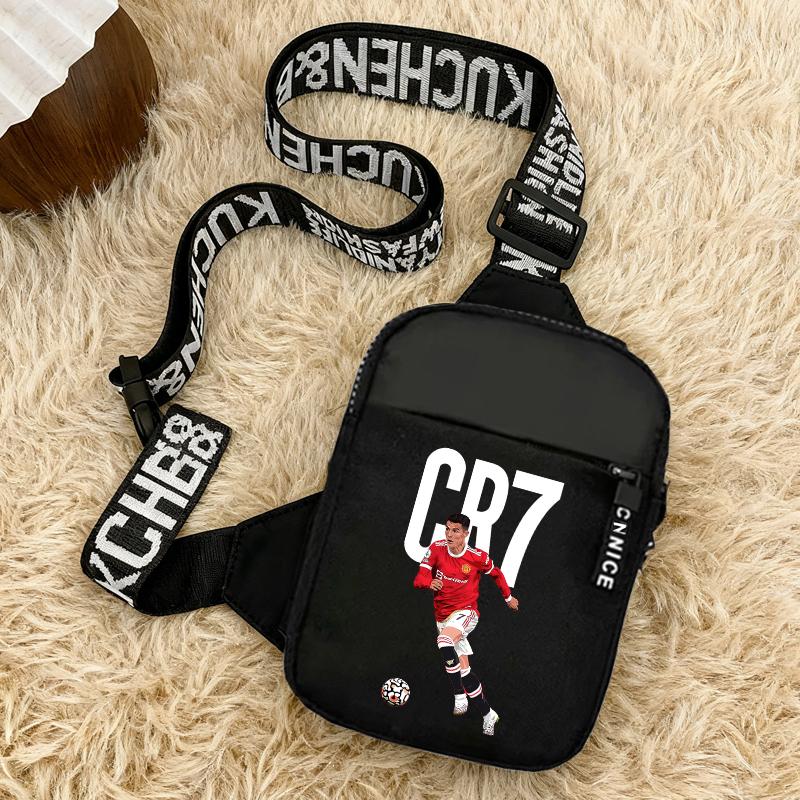 Süße Cartoon-Fußballstar-Kinder-Umhängetasche Multifunktionales Outdoor-Brusttasche Für Jungen Mädchen Reise-Geschenk