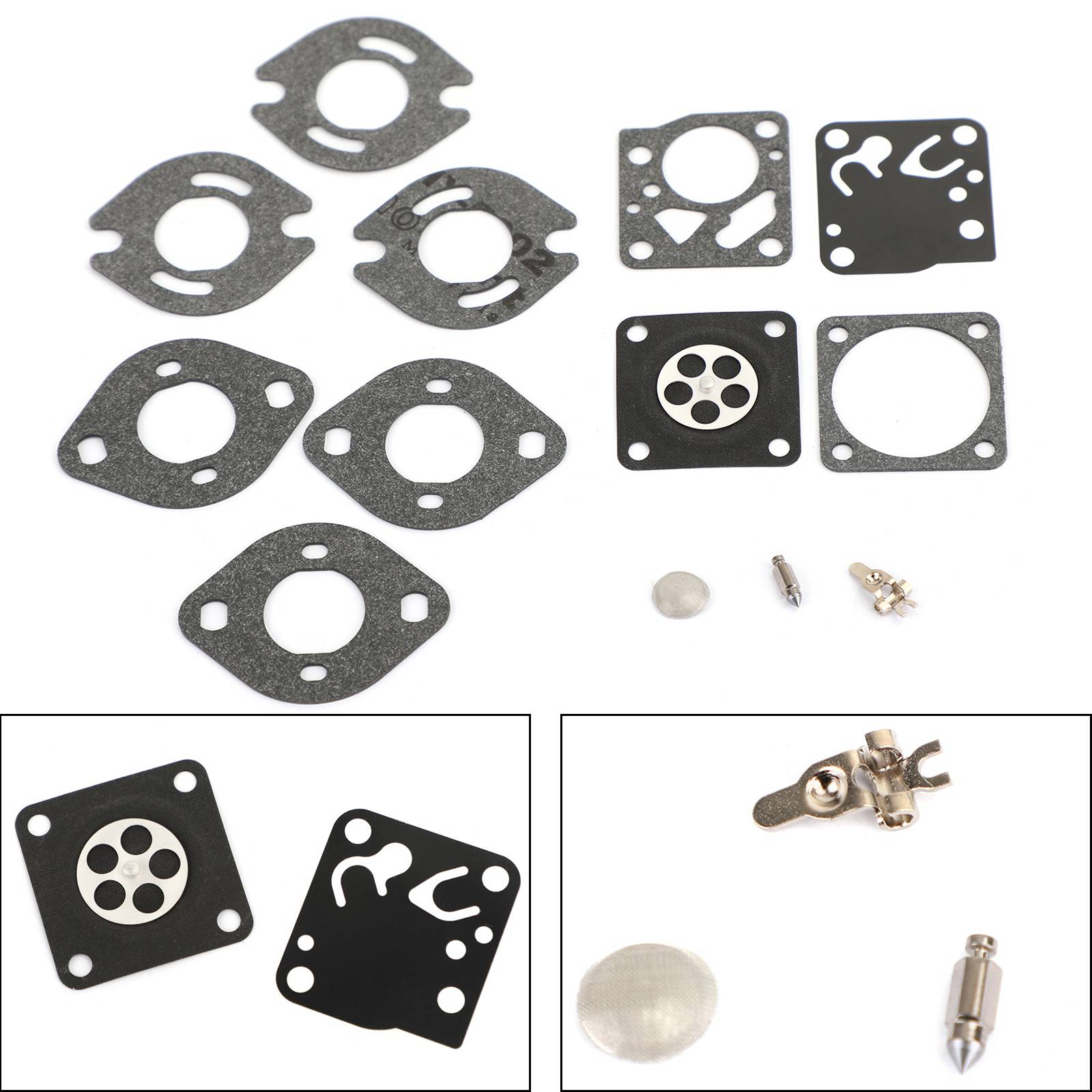 

CARBURETOR REPAIR KIT for TECUMSEH TC200 TC300 640230 640231 640347 RK-18HU