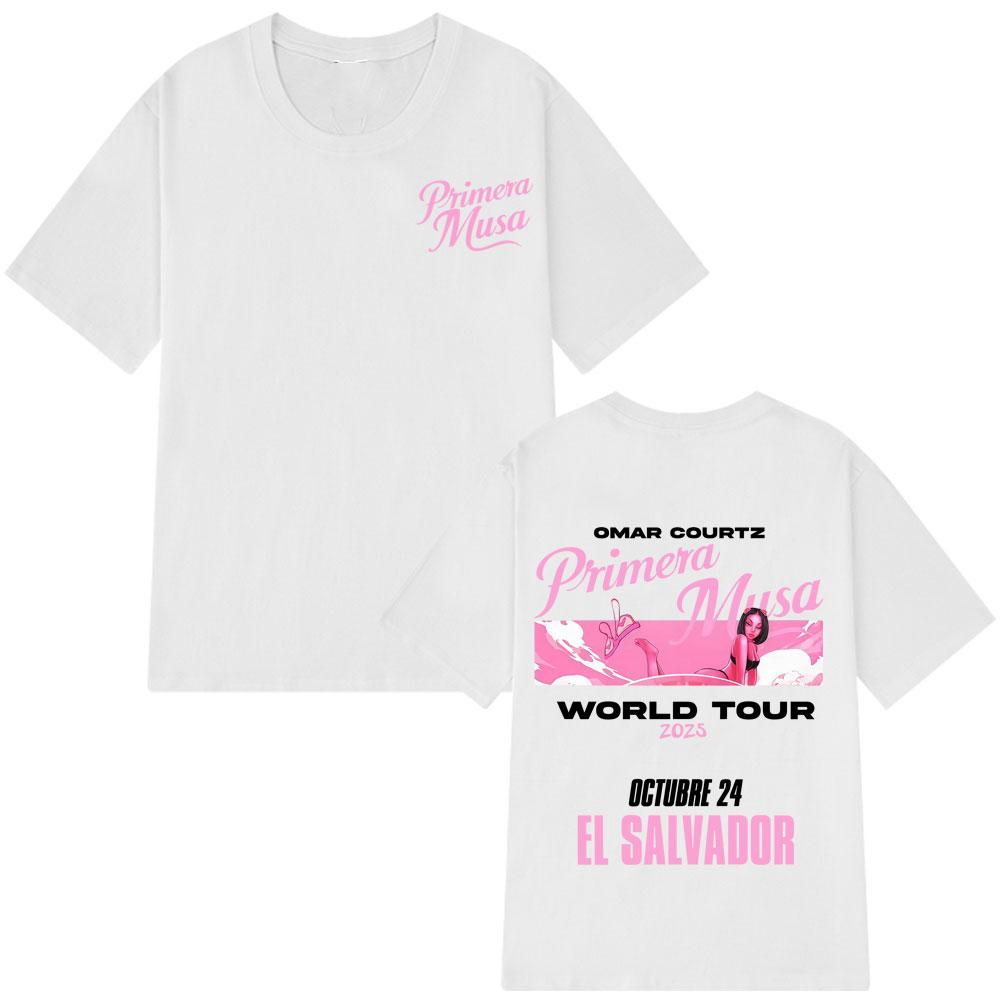 Omar Courtz Primera Musa Fashion Graphic Tees Men Women Aesthetic T-shirts  Short-sleeved Loose Casual Cotton Harajuku T-shirts