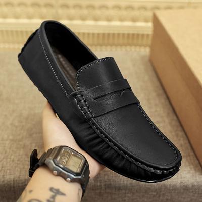Fashion Comfort Loafers Man Shoes Soft Sole Genuine Leather Luxury Brand  Drive Comfy Slip-on Classic Footwear Boat Shoes for Men Spring
