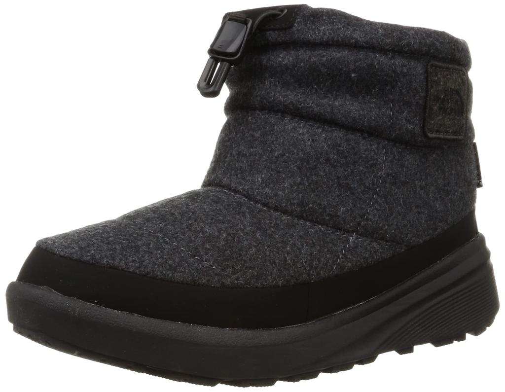 The North Face Nuptse Bootie WP Logo Логотип Разный размер см Женские Короткие, Водонепроницаемые, Короткие, Серый/TNF Black, 22.0 (NFW52280).
