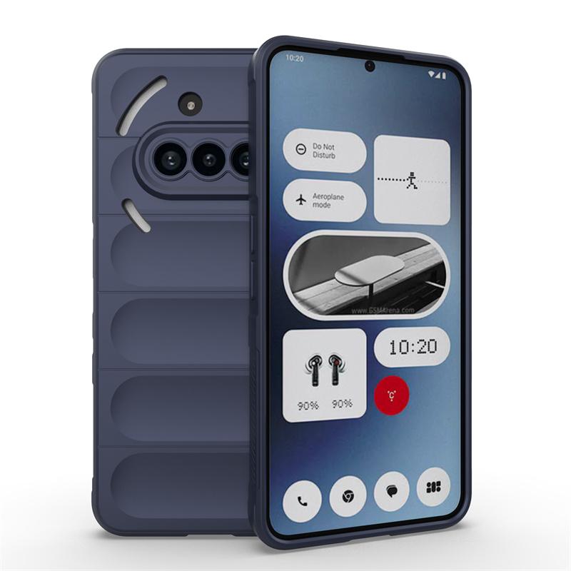 Skin Feeling Flexible Silicone Case for Nothing Phone 3a Protective Cover For Shockproof Fundas Coque