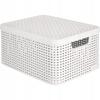 CURVER Basket Container Organizer With Lid