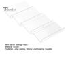 4Pcs Transparent Acrylic Spice Drawer Organizer Expandable Design Seasoning Jars Drawers Insert Kitchen Countertop Spice Rack Tray