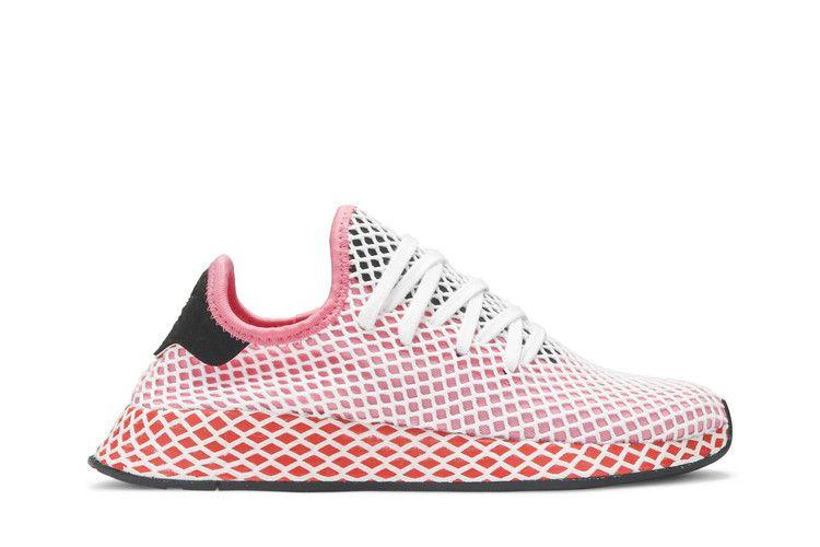 Women's Sneakers adidas Deerupt Core Black Chalk Pink (Women's) Core Black/Core Black/Chalk Pink
