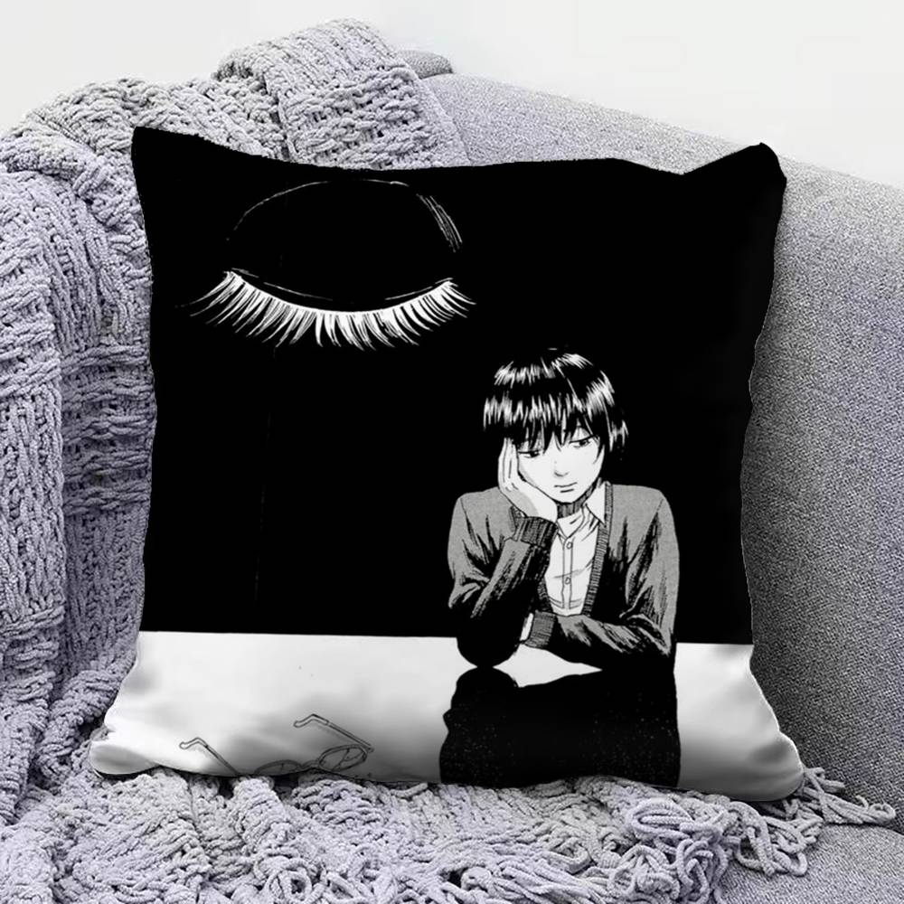 Flowers of Evil Anime Home Sofa Cushion Covers and Aecorative Custom Pillow Covers