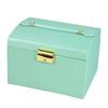 Elegant Three-Layer Jewelry Box: High-Capacity Storage for Necklaces, Earrings, and Rings