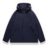 Men's Solid Color Jacket  Light Workwear Style Jacket Men's Hooded Trendy Sports Casual Jacket