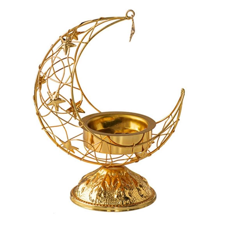 Metal Censer Craft Delicate Five Pointed Star High Footed Censer for Home Office