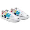 Converse Chuck Taylor All Star Low Top Kids Canvas Shoes White Teenagers 668458C