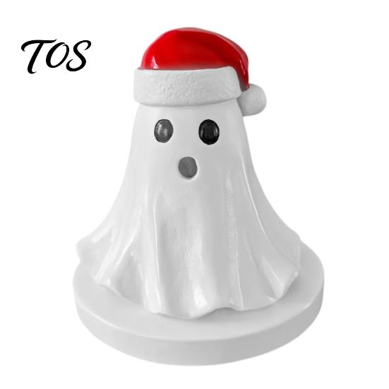Halloween Party Decor Ghost Incense Holder, Cute Ghosts Scents Burner, Resin Aromatherapy Statue Waterfall Burner Backflow Decorative Home Desktop