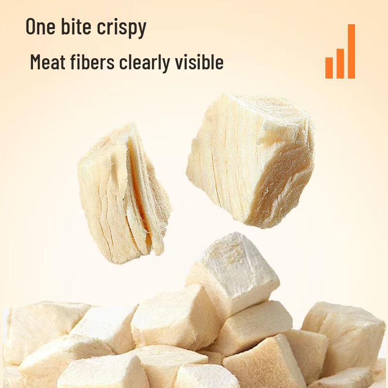 Premium Freeze-Dried Chicken Bites for Cats & Dogs