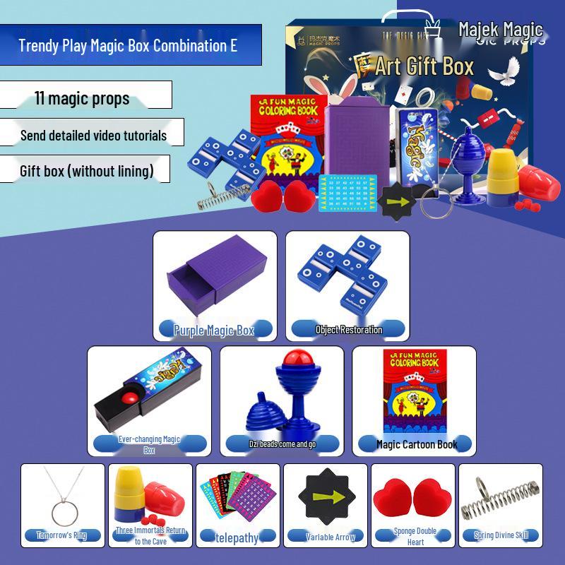 Magic Props Set: Educational Performance Kit for Boys and Girls - Perfect Festival or Birthday Gift