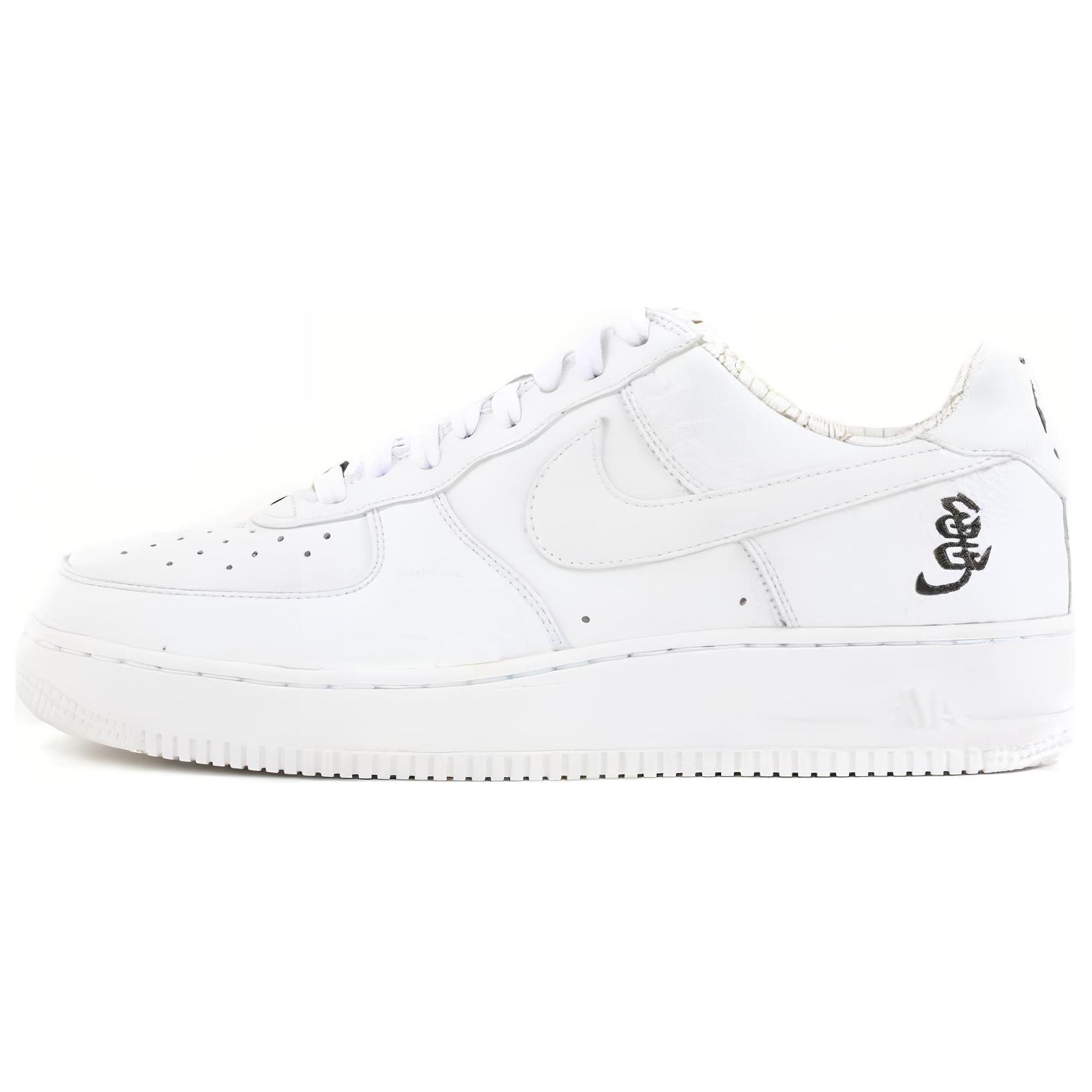 

Nike Кроссовки женские Air Force 1 Low Premium белые бело-черные 315205-111 37.5