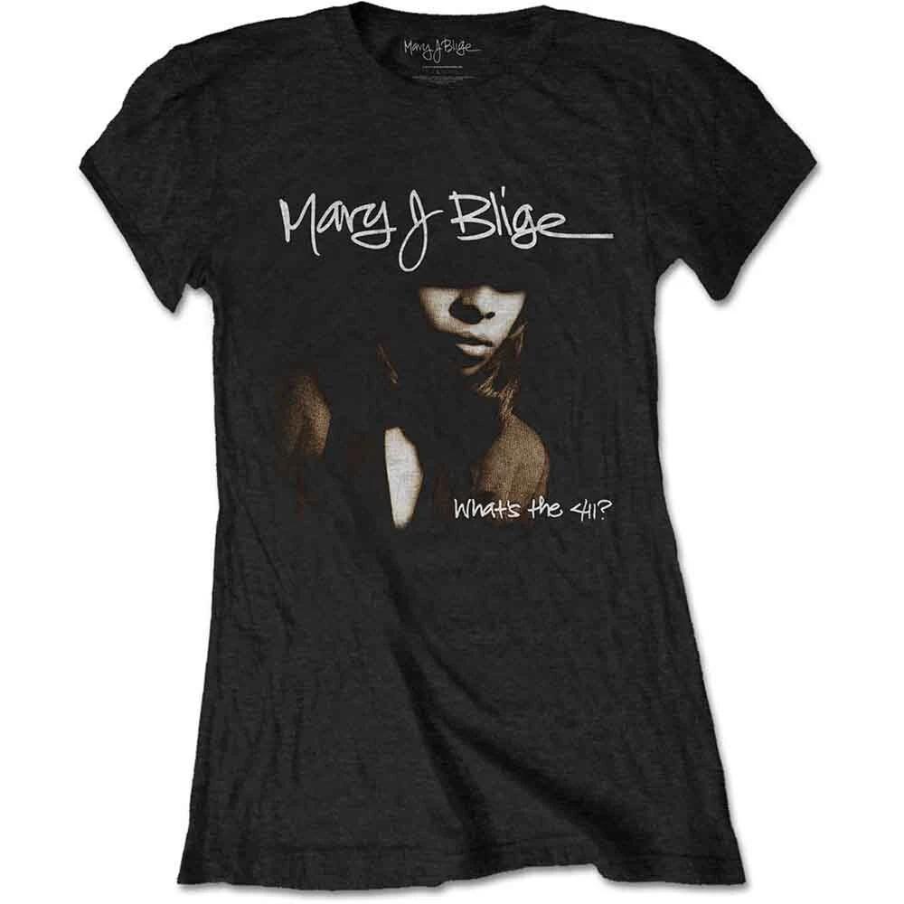 Band Monkey Mary J Blige Ladies T-Shirt Cover 4XL