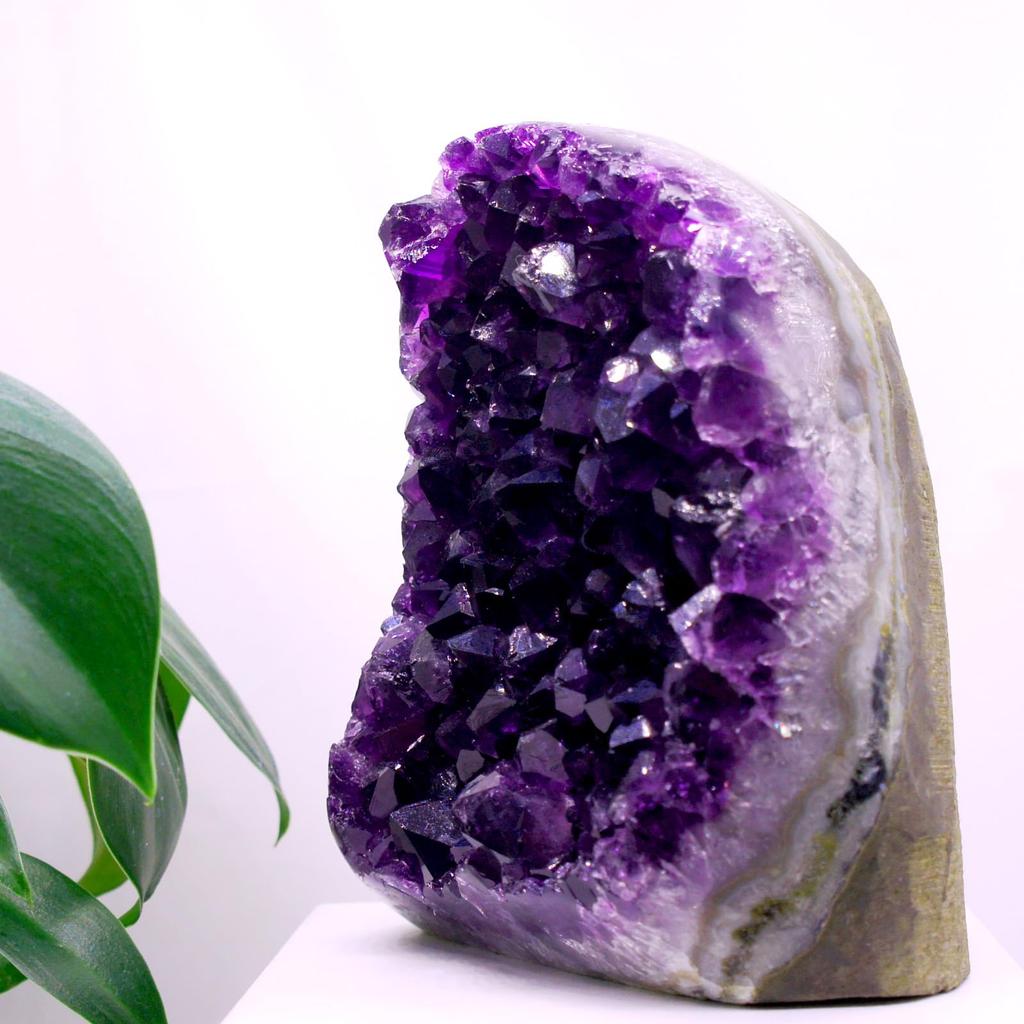 Amethyst Carefully Selected Natural Approximately Weighing Approximately Amethyst Raw for Feng and Interior High-quality Cluster, Stone, 1209577mm,