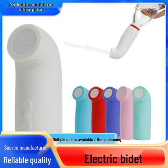 Gray High-Pressure 3m Retractable Toilet Bidet Sprayer for Hygiene