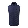 Men's Four-Zone Graphene Heated Vest with Stand-up Collar and USB Smart Temperature Control