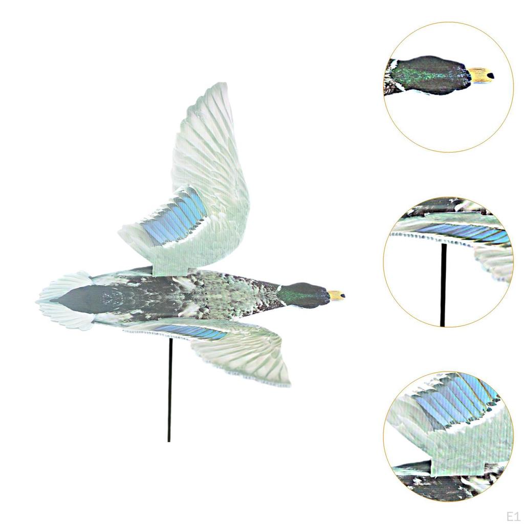 Outdoor Hunting Duck Decoy Garden Novelty Realistic Decor Practical Ornament