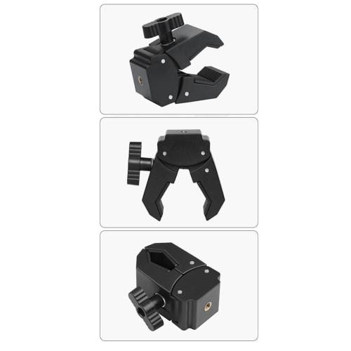 Mshsiw Desk Mount Microphone Stand with Clamp Microphone Holder, Gooseneck Microphone Stand, Universal Microphone Arm for Desk Pole