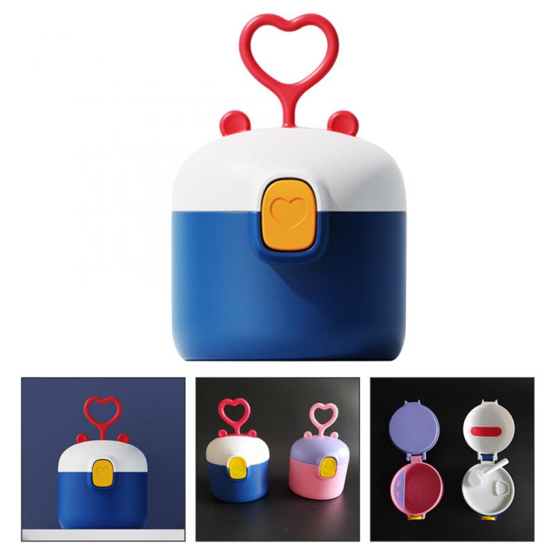 Airtight Milk Powder Pots 1pack Blue Pp For Safe Travel Storage