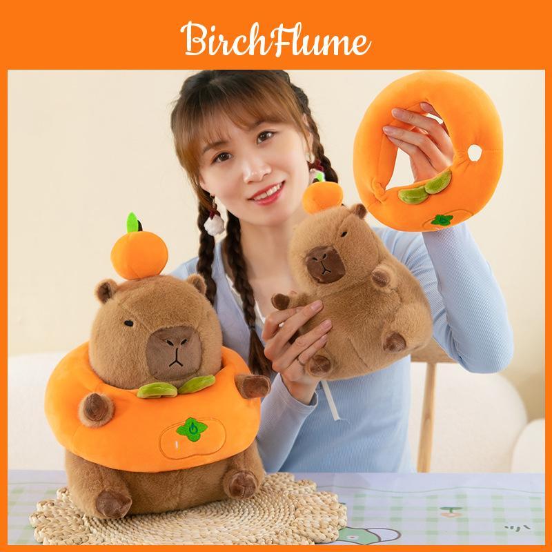 Adorable Capybara Plush Toy Soft Short Plush Animal Pillow For Home Decor And Gifts