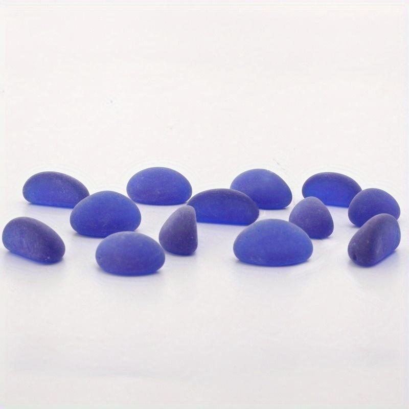 Aquarium Decoration Stone Blue Diamond Glass Beads Fluorescent Stone Crystal Stone Perfect for Fish Tank Landscape