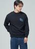 Blue Dot Logo Patch Heavyweight Sweatshirt_Bk