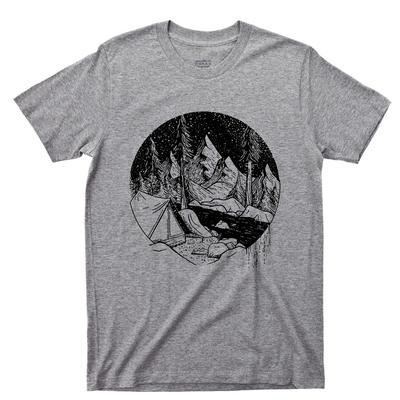 Camping T-Shirt Great Outdoors Bergwandern Fluss Appalachian Trail Trek T-Shirt