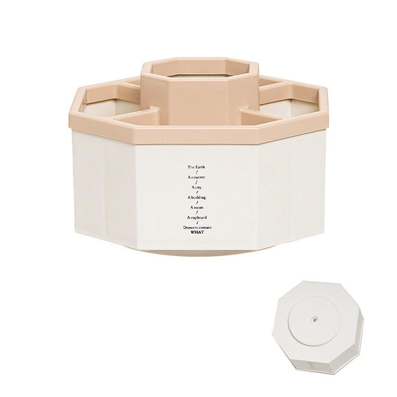 360Degree Rotating Pen Holder Desk Accessories Large Capacity Pencil Storage Box Desktop Organizer School Office Stationery