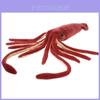 Enormous Marine Squid Plush Toy 25" Simulated Squid Stuffed Animal Doll For Kids
