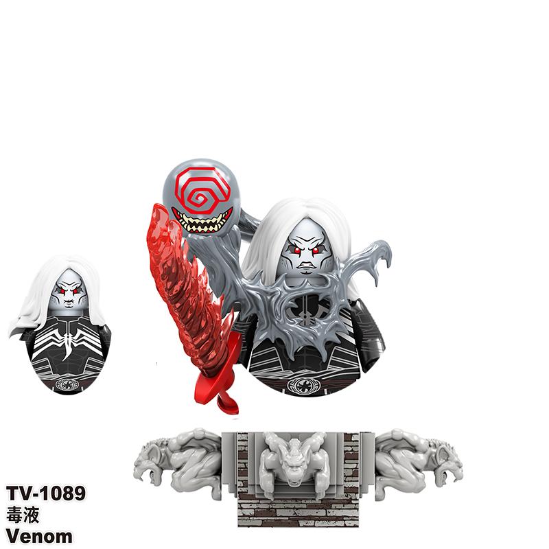 

Marvel Legends Карнаж Веном Блоки Кирпичики Анти-Веном Эдди Брок Для Игрушек Подарков Фигурки Экшн Строительные Блоки Для Детей