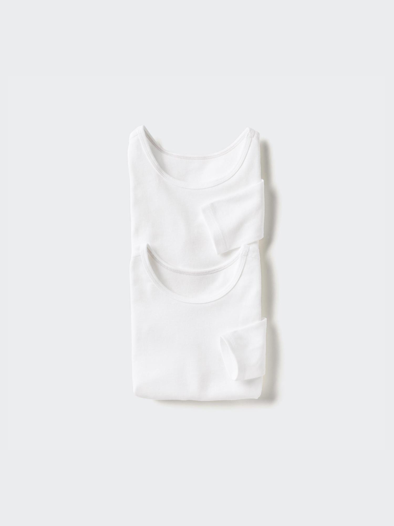 

Uniqlo Japan CoTTon Milled Inner T Long Sleeve 2 Piece seT