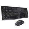 Logitech MK120 Wired Keyboard and Mouse Combo with Mouse Pad