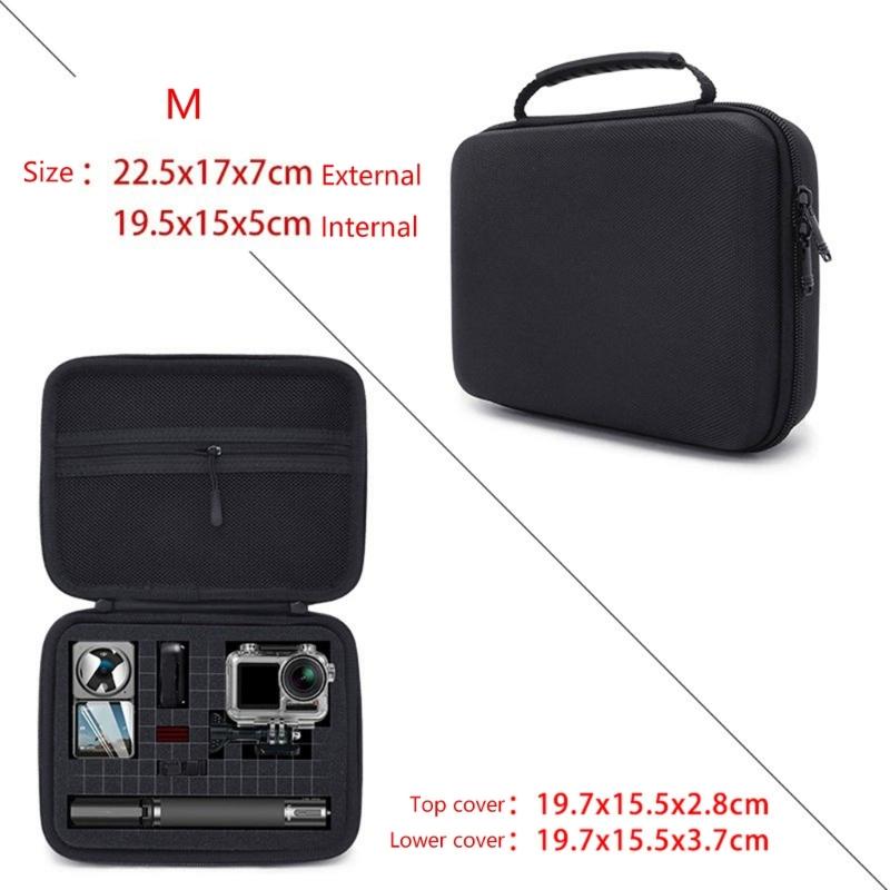 EVA Hard Case Storage Bag Organizers With Customizable Sponge Dividers For DSLR Drones And Digital Accessories