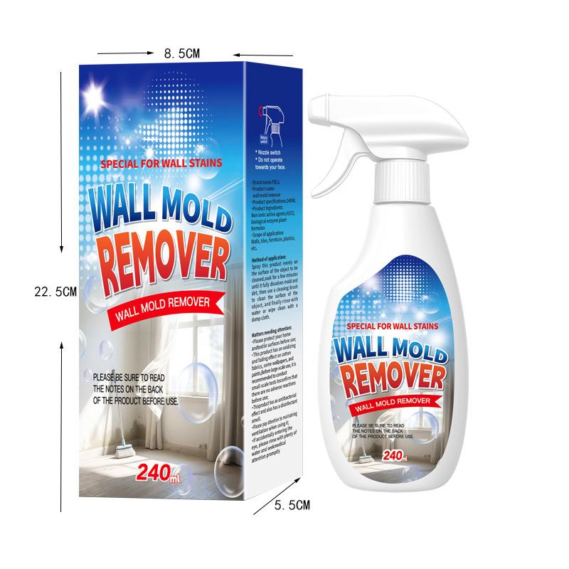 

240ml Highly Effective Mould Removal Spray Household Anti Mold Agent for Walls Eliminates Stubborn Mould Wallpaper Mold Cleaning 1PCS