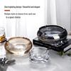 Flavinmci Crystal Glass Ashtray