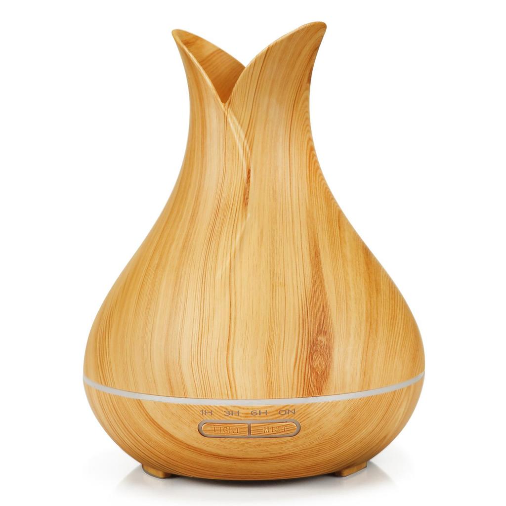 400ml Wood Grain Aromatherapy Diffuser & Humidifier for Essential Oils