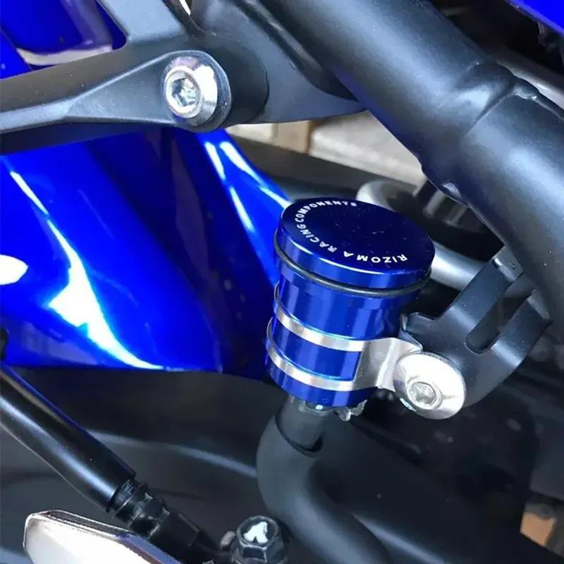 Universal Aluminum Alloy Motorcycle Brake Fluid Reservoir Motorbike Rear Clutch Tank Oil Fluid Cup for DUCATI YAMAHA SUZUKI