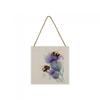 Bees On Thistle Wooden Plaque